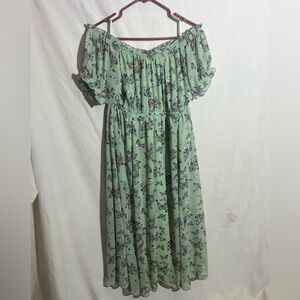 Butterfly Dress With Pockets